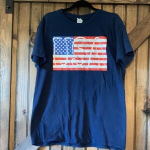 Gildan Heavy Cotton Navy T-Shirt